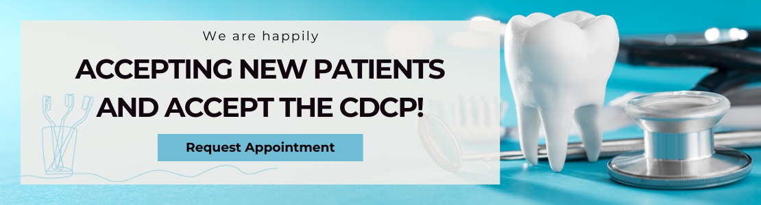 Accepting new patients and accept the CDCP!